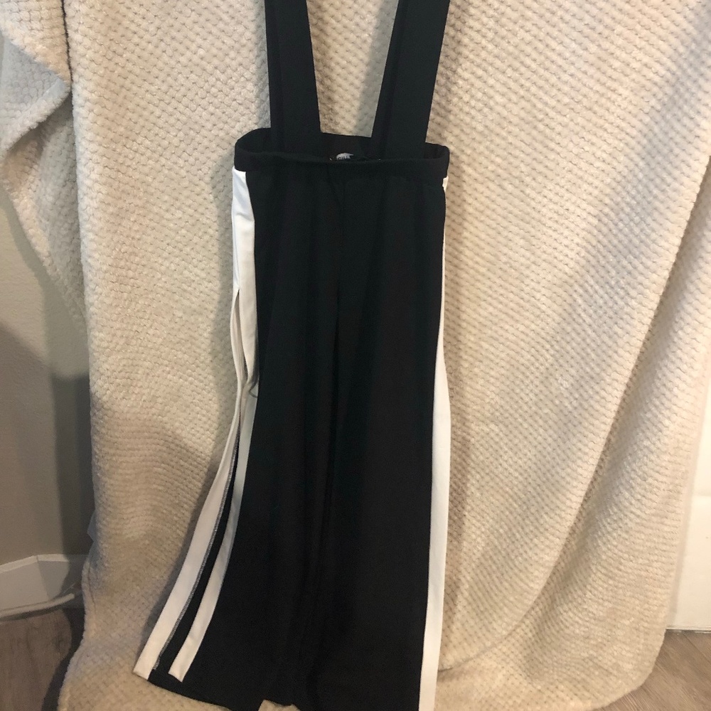 Black Short Overalls